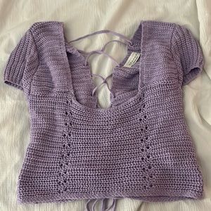Super cute purple top!!